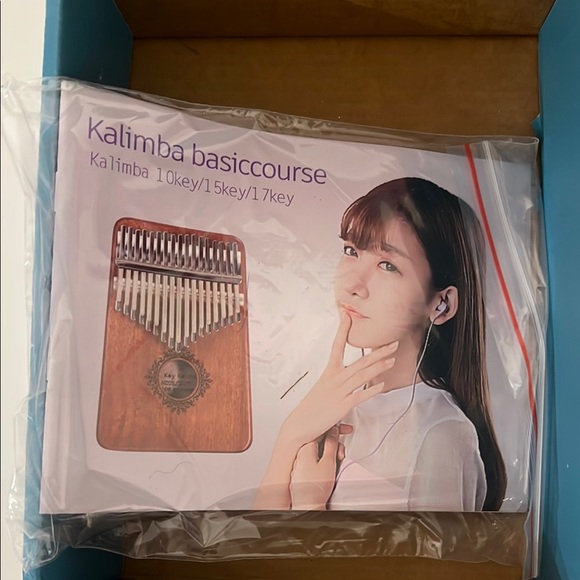 Kalimba Musical Instrument with Box - Picture 4 of 7